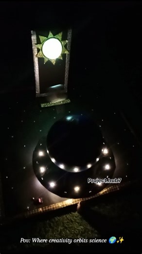 project hub 🎨✍🏻✂️ on Instagram: "Exploring the solar system through a working model✨🌍 . . . [Solar eclipse, working model, earth,sun,lunar eclipse working model,collage model ] . . . #solarsystem #lunareclipse #workingmodel #collageart #reachmore"