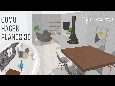 HOW TO MAKE 3D PLANS ✅ HYPERREALISTIC / Easy and simple