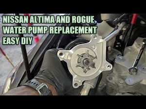 Nissan altima and rogue water pump replacement