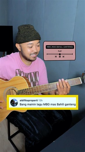 guitar chords for the song MBG Mas Bahlil Ganteng
