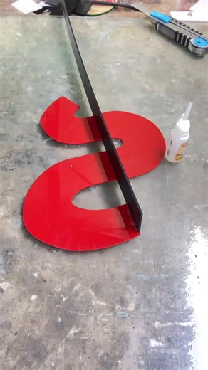3D letter banding #viral #art #acrylic #instagram #trending | Creative signage