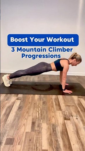 Find Your Fit: 3 Mountain Climber Progressions for Every Level!