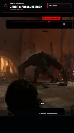 Star Wars Outlaws: Jabba Makes the Rancor Escape Feel Expensive #Shorts