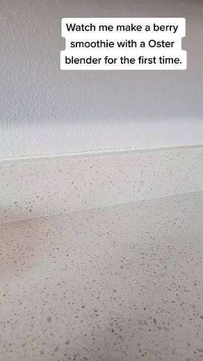 First Time Making a Berry Smoothie with Oster Blender