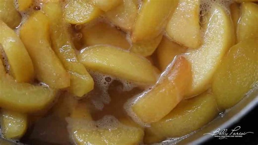 How to make a classic fresh peach cobbler topped with real whipped cream