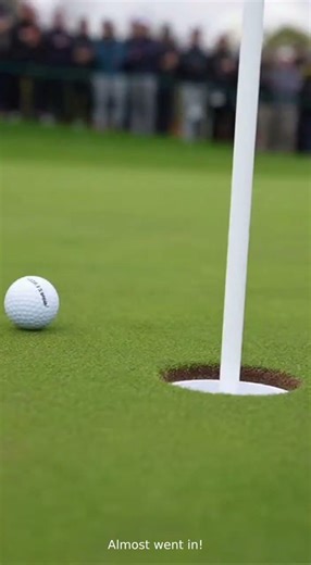 Mastering the Perfect Putt: A Golfer's Precision Moment