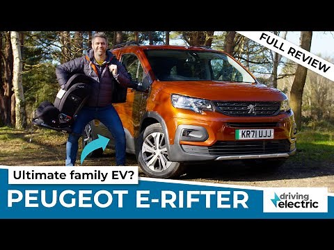 New 2022 Peugeot e-Rifter electric family car review – DrivingElectric