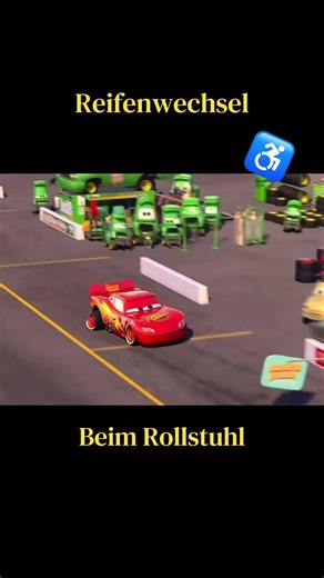 Reifenwechsel beim #rollstuhl ist gar nicht so einfach wie man es denkt. #pitstop #wheelchair #cars #CapCut