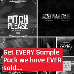 212K views · 285 reactions | OVER $3000 of sample packs - But you can grab them all for just $177 - for one week only. | The Producers Choice | Facebook