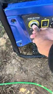 Westinghouse Generator Electric Start Battery Issue #shorts #diy #generator