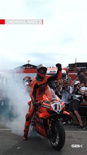 WorldSBK on Instagram: "When a burnout gets you in trouble 😉 Relive all the reactions from the #ItalianWorldSBK 🇮🇹 Round in the UNFILTERED episode 👀 #WorldSBK #2025SeasonReview #UnfilteredBestBits"