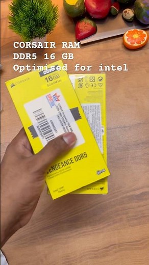 CORSAIR VENGEANCE DDR5 5200MHz RAM Unboxing (2x16GB)