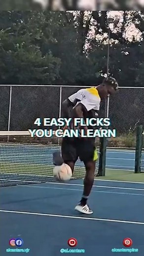 4 easy flicks you can learn | How to flick up a soccer ball | #cantara #football #soccer #skills