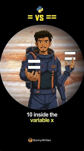 Don’t confuse = and ==