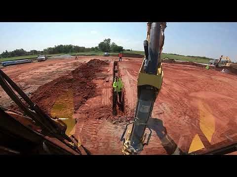 How to dig footings, two types of diggin'. #MBGA #Digginok #backhoepilot