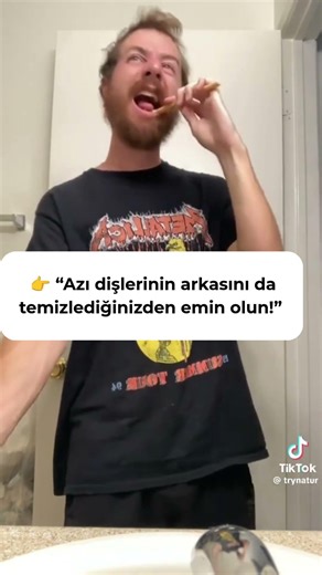 👉 Misvakla diş fırçalamanın 1. günü…