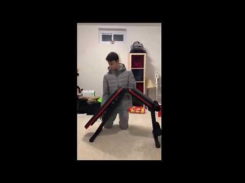 How to Setup PASYOU Adjustable Weight Bench | Review