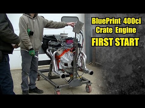 BluePrint 400 Crate Engine First Start
