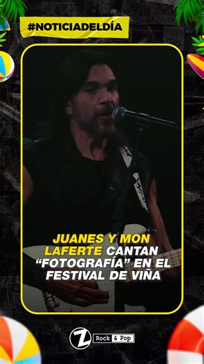 🎤🌊 Juanes y Mon Laferte emocionan con “Fotografía” en Viña 2026 🌊🎤 En uno de los momentos más potentes del Festival de Viña del Mar 2026, Juanes sorprendió al público al invitar al escenario a Mon Laferte para interpretar “Fotografía”, el clásico que originalmente grabó junto a Nelly Furtado.✨🎶 #Viña2026 #Juanes #MonLaferte #Fotografía #ZRockAndPop | Z Rock & Pop