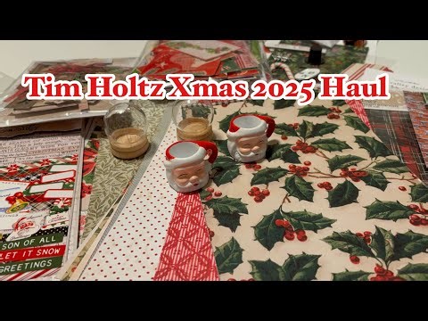 I don’t think it can get better than this | Tim holtz ideaology 2025 Christmas haul