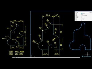 AutoCAD | 100 CAD道練習題 | 2D練習02 | (2021)