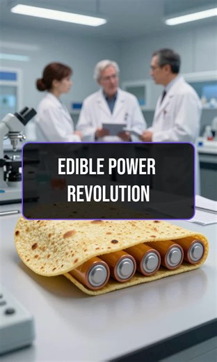 Power Your Devices with Edible Snacks!