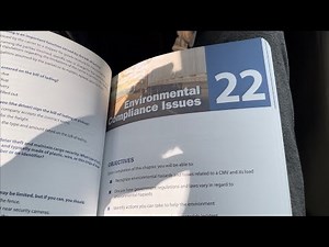 CDL Adventure’s Day 34 Chapter 22 Environmental Compliance Issues.
