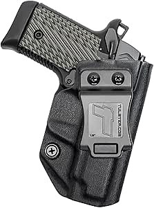 Tulster IWB Profile Kydex Holster in Right Hand fits: Springfield Armory 911 .380ACP | Inside The Waistband Appendix Concealed Carry