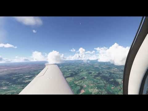 A Real Flight Recreated ✈️ Plymouth to Gloucestershire | Cirrus SR22 | MSFS 2024 Relaxing Journey