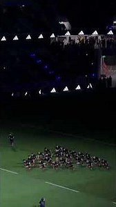 All Blacks Rugby Haka from a different angle