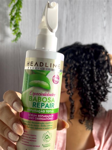 Linha Babosa Repair: Cabelos Macios e Brilhantes