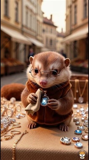 💎 Ferret Jeweler! Polishing Tiny Trinkets & Gems