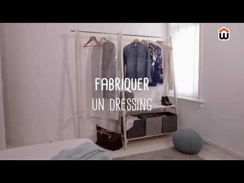 Fabriquer un dressing en bois – DIY