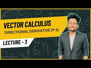 Directional Derivative | Vector Calculus