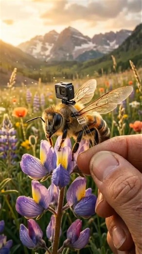 POV of a Honeybee: From Flower Fields to the Hidden Hive”