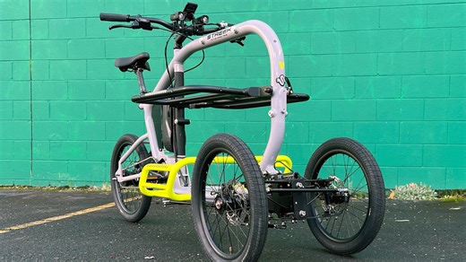 This innovative double-decker cargo bike is eyeing a US debut — and it's turning heads with an all-electric design