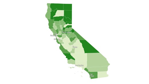 MAP: Vote-by-mail ballots returned for 2025 California special election to decide Prop 50