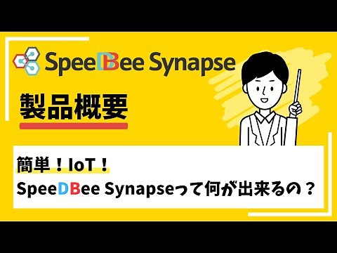 SpeeDBee Synapse 製品概要 | SpeeDBee Synapseって何が出来るの？
