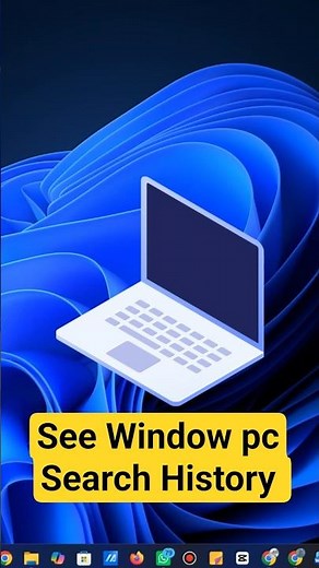 How to View Your Windows Search History #Windows11 #laptop #PCTricks #ComputerTip