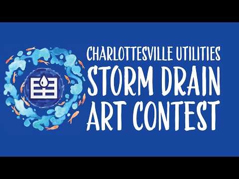 Charlottesville Utilities Announces the WINNERS of the Storm Drain Art Contest!