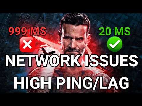 WWE 2K26 Fix Network Issues, High Ping & Lag