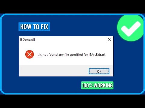 How to Fix "It is Not Found Any File Specified for ISArcExtract" Error in Windows 11/10/8/7