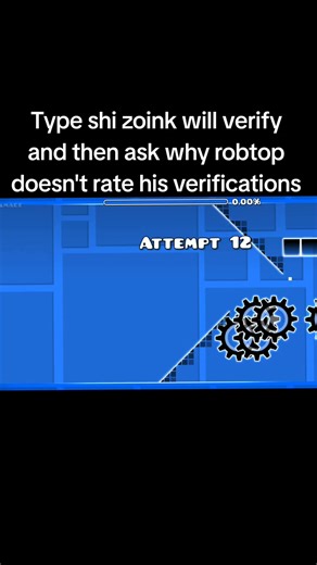geode is down so I had to use ignore damage instead of botting #viral #geometrydash #gd