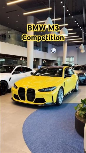 BMW M3 Competition - Yellow Colour & The Best 3-Series | Shashi Autocar