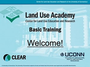 Land Use Academy  - Basic Training Module 1