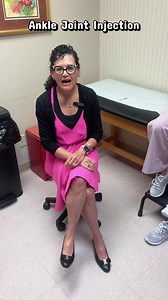 Ankle Joint Injection Procedure by Dr. Stacie Grossfeld