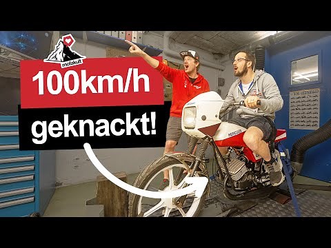Moped with over 100 km/h | Hercules Prima GT on the test bench