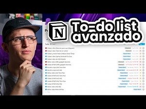 CÓMO hacer un TO DO list AVANZADO en NOTION