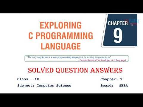 Exploring C programming language | Chapter 9 Question Answers