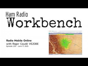 HRWB 239, Radio Mobile Online with Roger Coudé VE2DBE